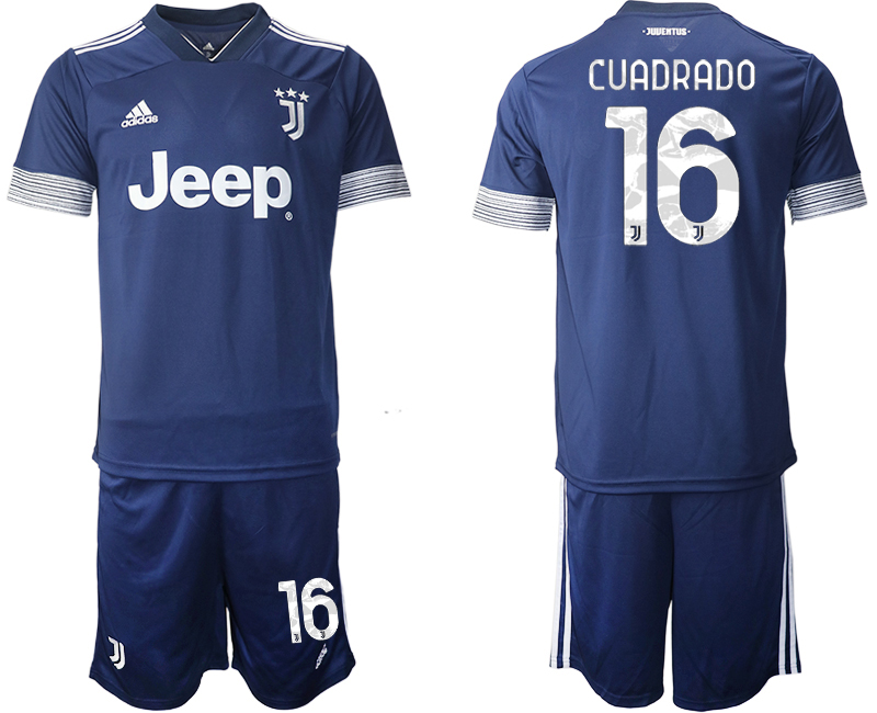 Men 2020-2021 club Juventus away16 blue Soccer Jerseys->juventus jersey->Soccer Club Jersey